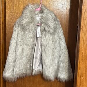 NWT faux fur Top Shop jacket 😍